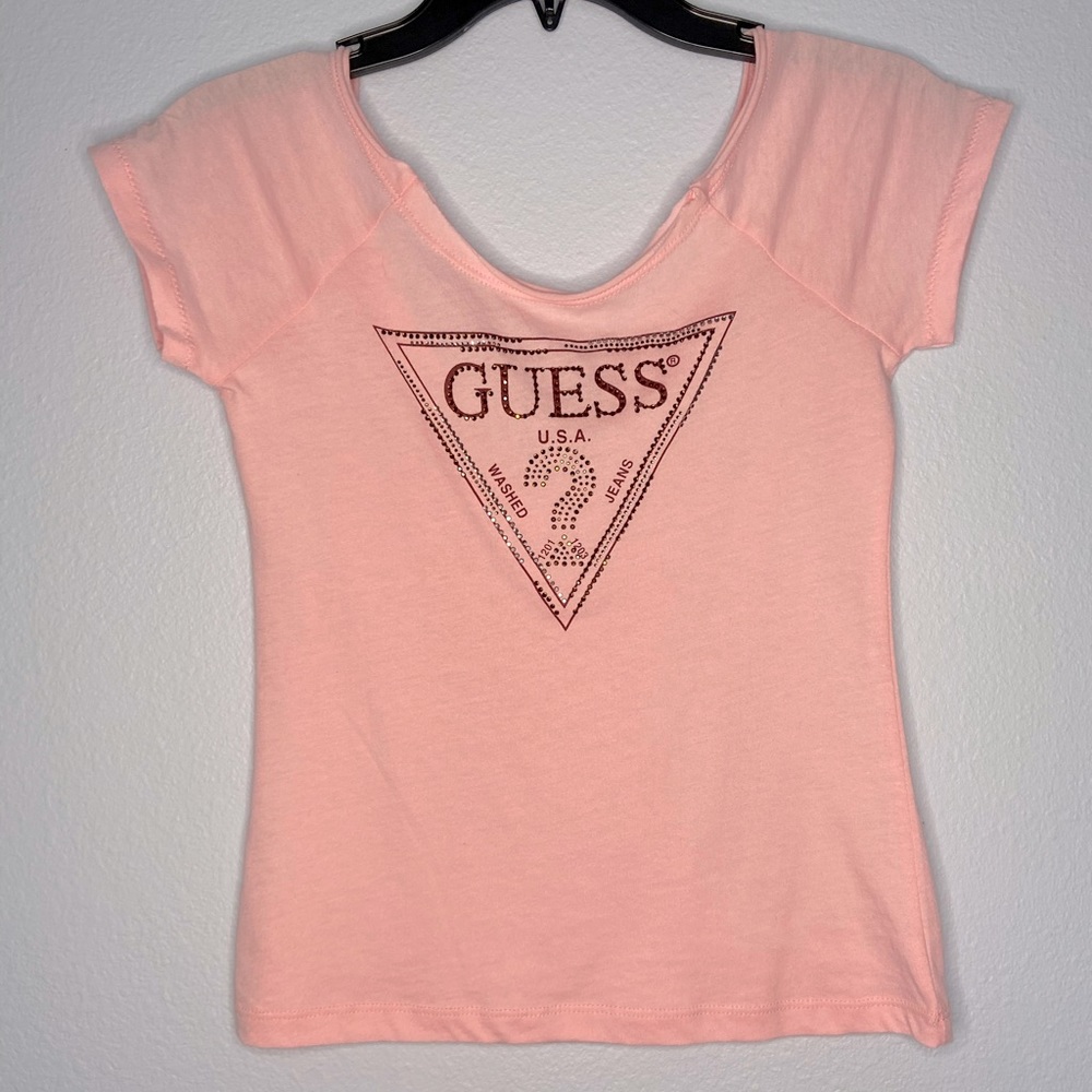 Guess kids, light pink, t-shirt
